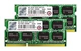 Transcend MacBook Pro &amp; Mac mini 対応メモリ PC3-12800 DDR3 1600 16GB (8GB×2) 1.5V 204pin SO-DIMM (無期限保証) TS16GJMA424H