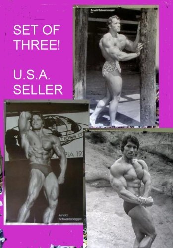 Bodybuilding POSTER set of bodybuilders posters. Bodybuilding POSTER set of