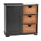 Kitchen Storage Table - Distressed Black