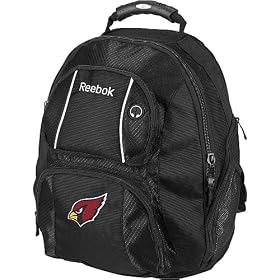 Reebok Arizona Cardinals Backpack with Laptop Compartment