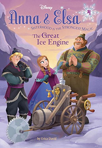 anna  elsa 4 the great ice engine disney frozen a stepping stone booktm