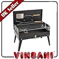 FOLDING PORTABLE CHARCOAL BARBECUE GRILL BBQ 013