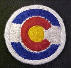 Colorado National Guard Full Color Dress Patch