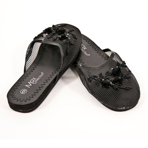 Mesh Slippers - Black
