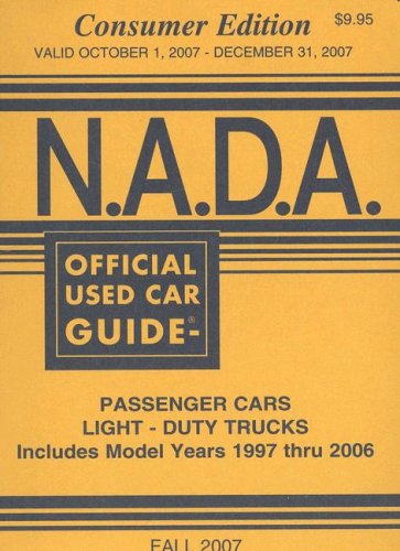 N.A.D.A. Official Used Car Guide: Passenger Trucks, Light-Duty Trucks (NADA Official Used Car Guide: Consumer Edition) under Buying & Leasing in The Books Store