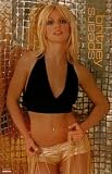 Britney Spears - Black & Glod Portrait 22x35 Poster
