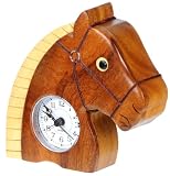 Animal Alarm Clock - Horse. 14 Designs! Traditional Handmade Wooden Gifts