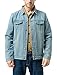 ZSHOW Men's Casual Denim Jacket Slim Jeans Jacket