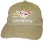 Corvette 50th Anniversary Khaki Hat