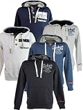 Mens Tokyo Laundry 'Carhop' Hoodie/ Hooded Jumper Half Zipped
