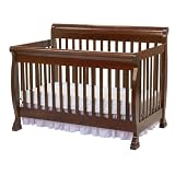 DaVinci Kalani 4-in-1 Convertible Crib with Toddler Rail, Cherry
