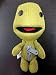 The Little Big Planet YELLOW 6" Inch Happy Sackboy Doll_s-1