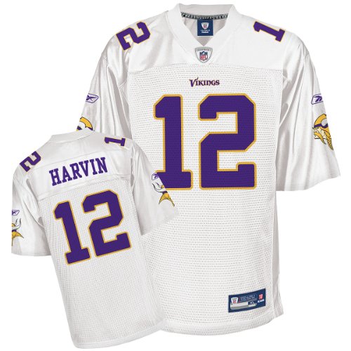 Reebok Minnesota Vikings Percy Harvin Youth (8-20) Replica White Jersey Small