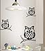 WallPops Give A Hoot Wall Art Kit