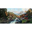 Autumn Run 1000pc Jigsaw Puzzle by Derk Hansen
