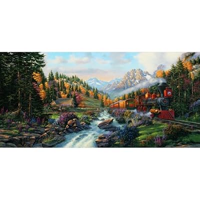 Autumn Run 1000pc Jigsaw Puzzle by Derk Hansen
