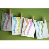 Paper Ink & Earth -- Hot Legs note cards Inspired by my fashionista cousins, Elise and Riley