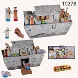 Eigenschaften Happy Nature / Bastelset Arche Noah mit 32 Tieren und Malfarben