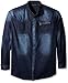 Sean John Men's Big and Tall Long Sleeve Denim Button Up Shirt