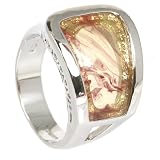 Amber Free Form Ring