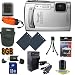 Olympus TG-310 14 MP Digital Camera (Silver) (228065) 8GB SDHC Super Accessory Saver Kit