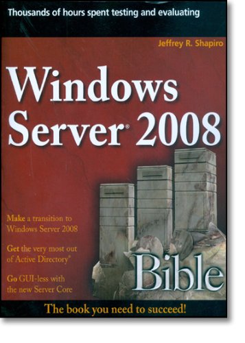 windows server 2008 bible