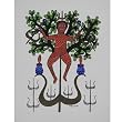Folk art Tribal Paintings from Gond Tribe of India