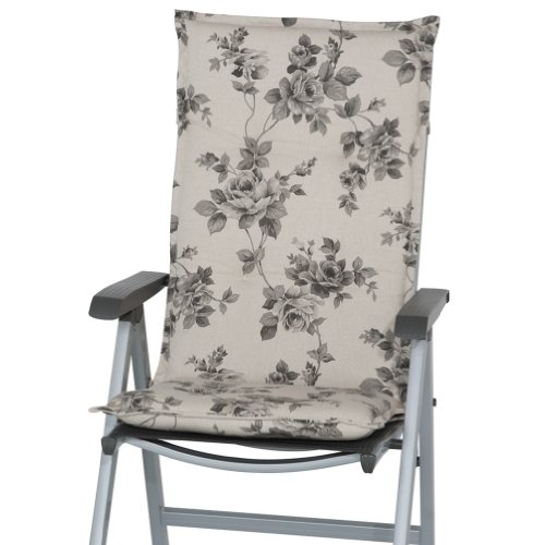 Sun Garden 10133884 Naxos Auflage Liege BW / Poly-Leinenoptik Dessin 30313-700 190 x 60 x  Preisvergleich