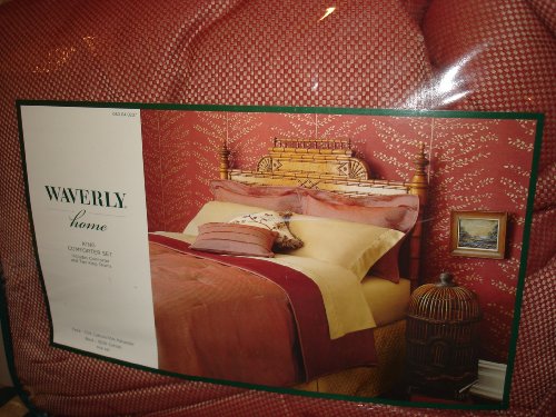 Waverly® Harbor House Woven Comforter and Sham Set - Red (King)