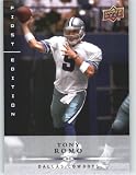 Tony Romo / Dallas Cowboys / 2008 Upper Deck First Edition Football Card # 42 / NFL Football Trading Card in Screwdown!