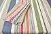 DII Warm Stripe Tablecloth Collection, Indoor or Outdoor Use, Tablecloth, 60x84
