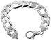Sterling Silver 18 mm (5/8 inch) Extra Heavy Figaro Chain, NICKEL FREE, All sizes available
