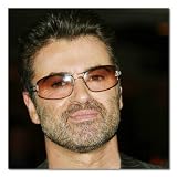 George Michael Color Matte Photograph - 20x20 Inches