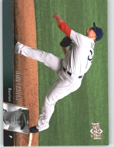 2010 Upper Deck Baseball Card # 103 Jon Lester - Boston Red Sox - MLB Trading Card Shipped In Protective Screwdown Display Case!