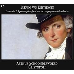 Beethoven: Concerti 4 & 5 pour le pianoforte avec accompagnement d'orchestre