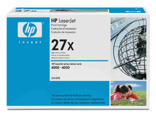 HP LaserJet 27X Black Print Cartridge in Retail Packaging