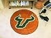 Univ of South Florida Basketball 29 Round Floor Mat (Rug) - South Florida Bulls