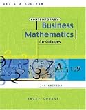Contemporary Business Math: Brief Edition
