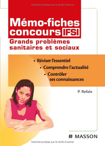 Mémo-Fiches IFSI Grands problèmes sanitaires et sociaux