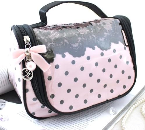 New Adorable Polka Dot Romance Hanging Travel Bag