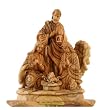 Birth of our Lord - Holy Family olive wood Statue - Museum quality ( 12 inches high )