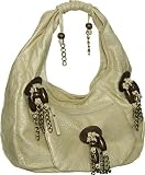 Oversized ''Josephine'' Hobo - Burgundy, Brown, Black or Beige Pearl