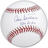 Don Sutton Autographed Baseball with 324 Wins Inscription