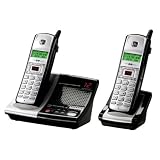 GE Cordless 5.8 GHz Edge 25951EE2 Phone with 2 handsets, Call Waiting Caller ID and Digital Answering System