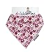 Floral Designed Dribble Bib