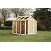 2x4basics 90192 Shed Kit, Peak Style Roof