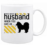 New  Who Needs Husband When You Have A American Eskimo  Mug Dog