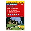 MARCO POLO Freizeitkarte Toskana, Pisa, Florenz, Siena 1:125:000