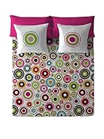 COSTURA Juego De Sábanas Nora (Fucsia)