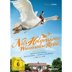Nils Holgerssons wunderbare Reise, Teil 1-4 [3 DVDs]